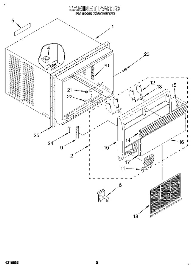 Diagram for 3QACM07XD2