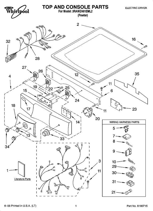 Diagram for 3RAWZ481EML2