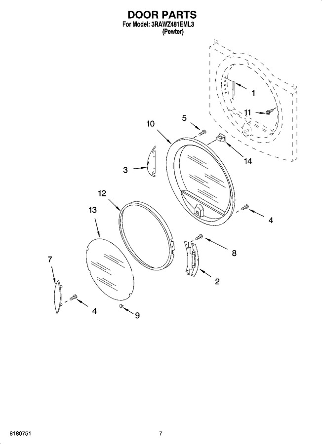 Diagram for 3RAWZ481EML3