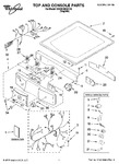 Diagram for 01 - Top And Console Parts
