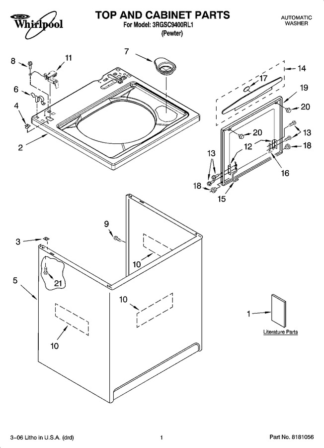 Diagram for 3RGSC9400RL1