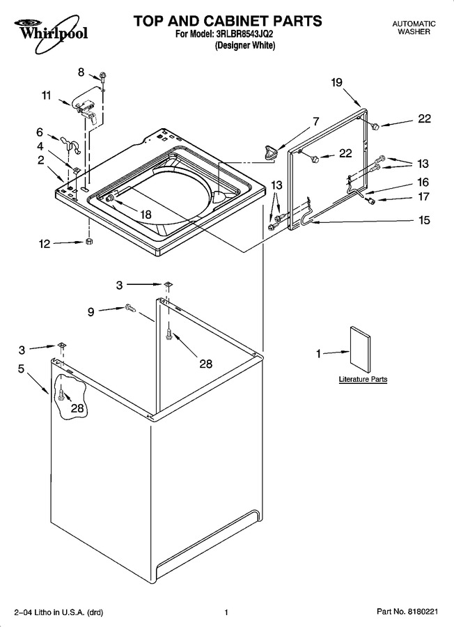 Diagram for 3RLBR8543JQ2