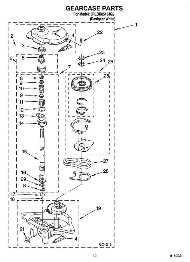 Diagram for 3RLBR8543JQ2