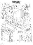 Diagram for 02 - Cabinet Parts