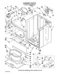 Diagram for 02 - Cabinet Parts