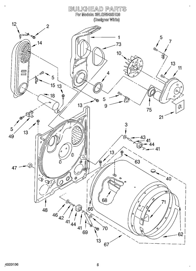 Diagram for 3RLGR5435HQ0
