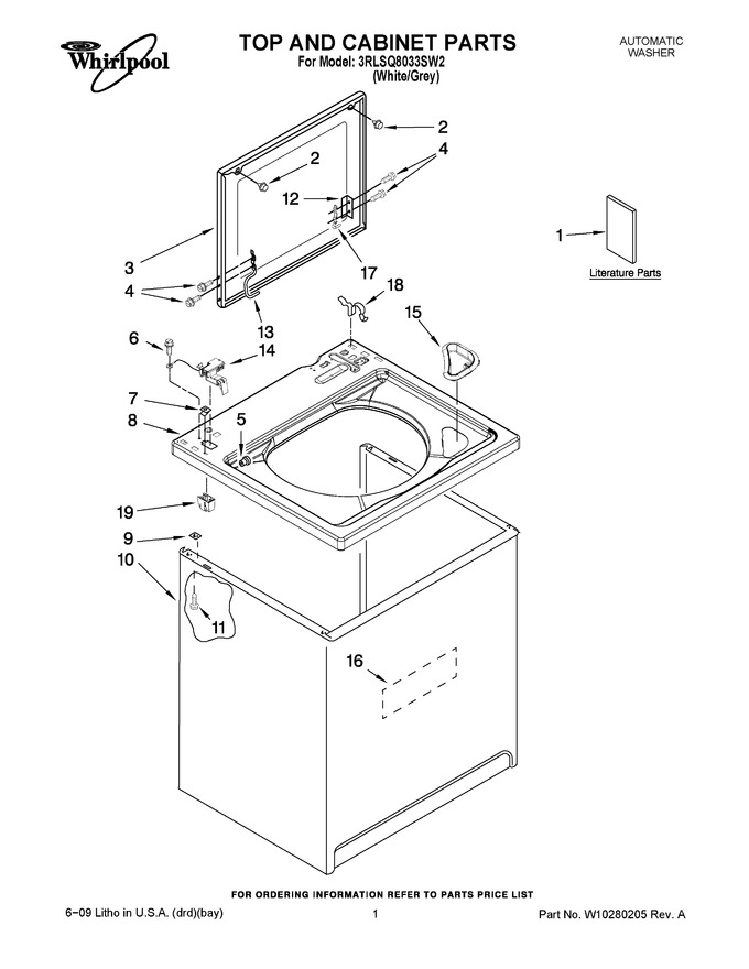Diagram for 3RLSQ8033SW2