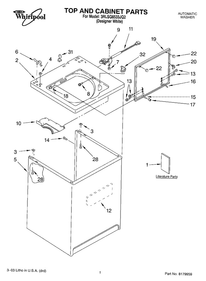 Diagram for 3RLSQ8533JQ2