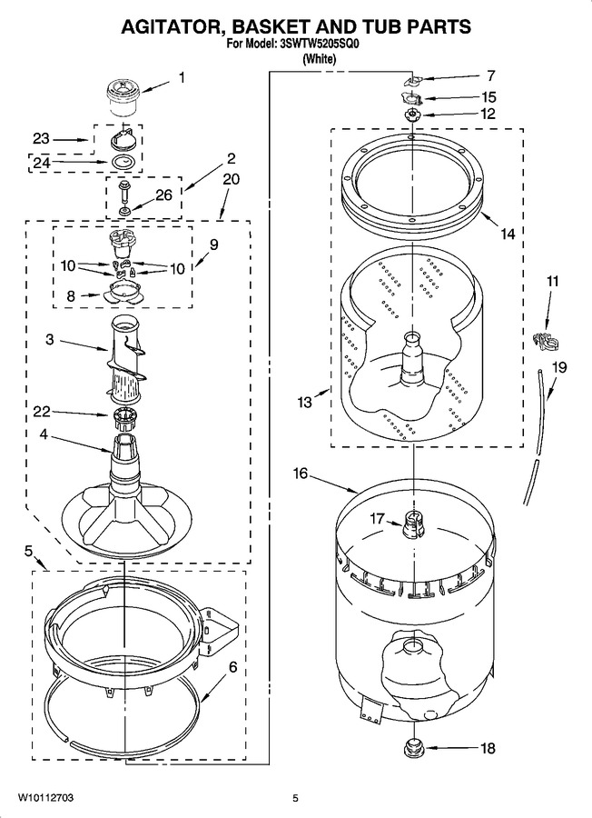 Diagram for 3SWTW5205SQ0