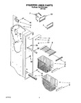 Diagram for 04 - Freezer Liner