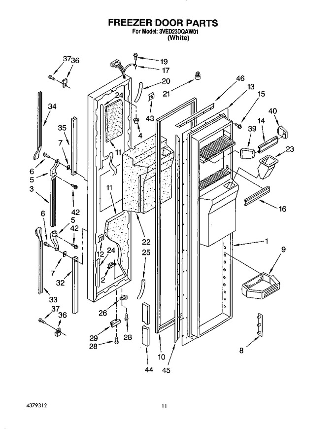 Diagram for 3VED23DQAW01