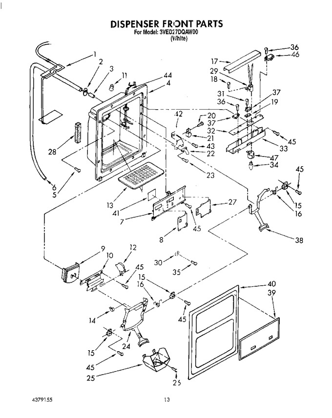 Diagram for 3VED27DQAW00