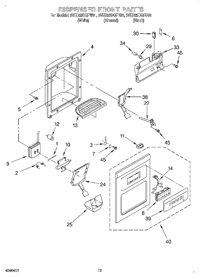 Diagram for 3VED29DQFW01