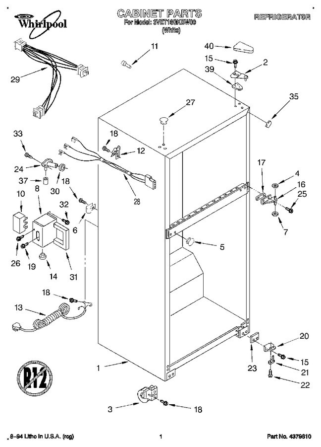 Diagram for 3VET16GKBW00