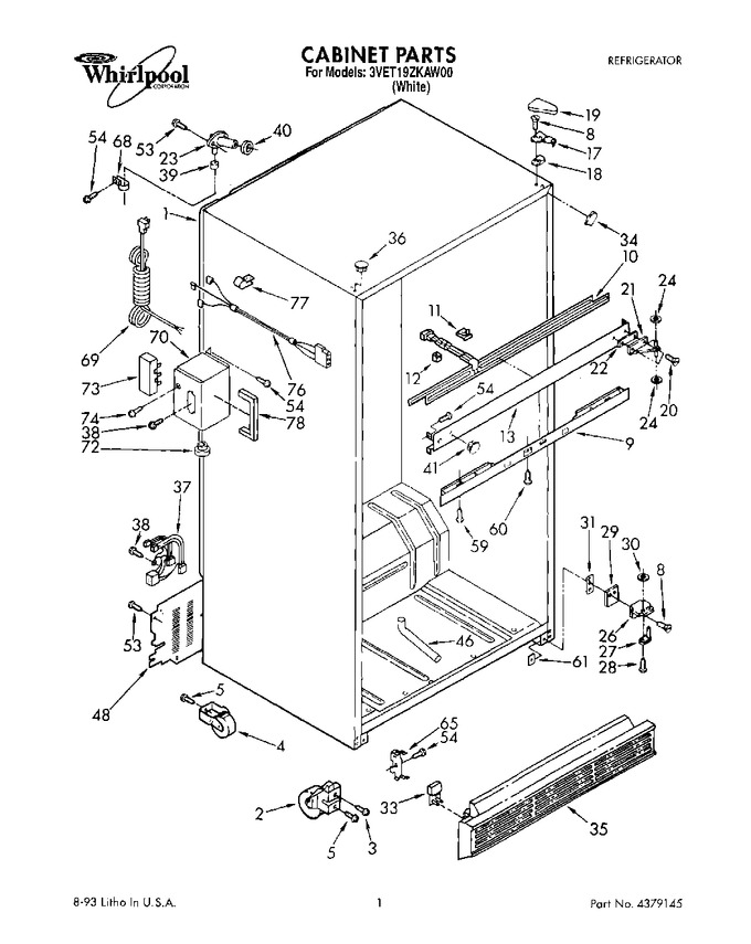 Diagram for 3VET19ZKAW00