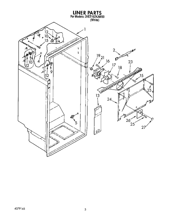 Diagram for 3VET19ZKAW00