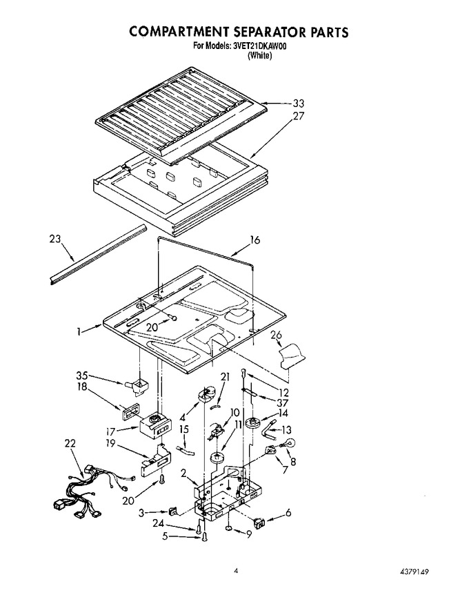Diagram for 3VET21DKAW00