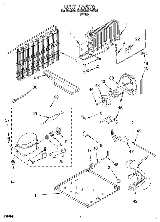 Diagram for 3XARG457WP01