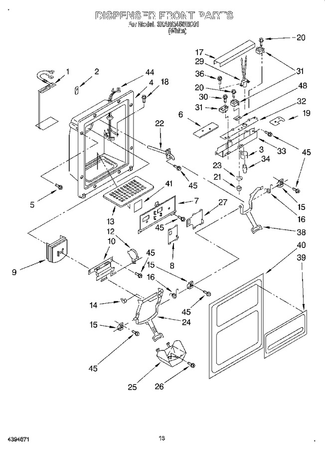 Diagram for 3XARG458GD01