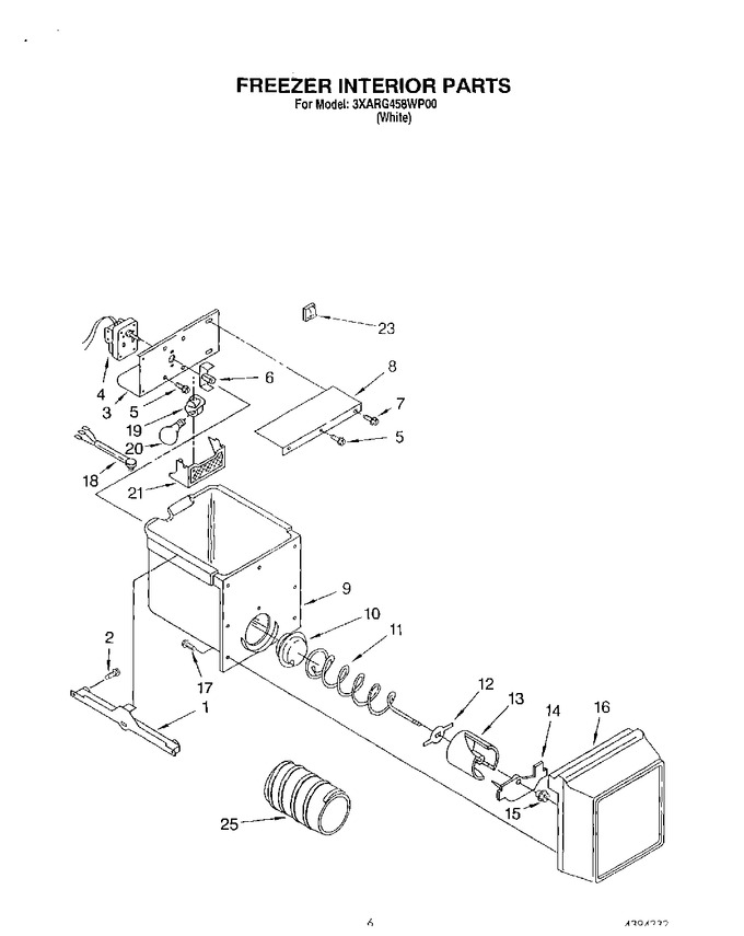 Diagram for 3XARG458WP00