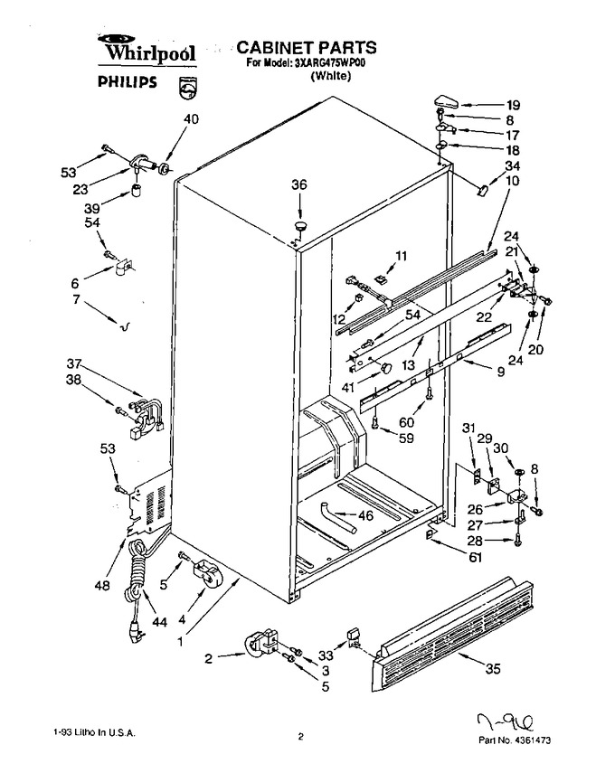 Diagram for 3XARG475WP00