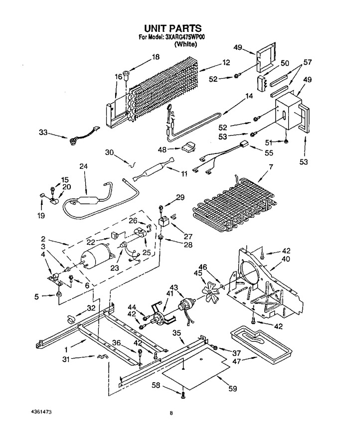 Diagram for 3XARG475WP00