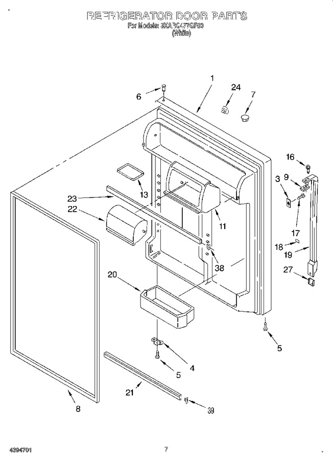 Diagram for 3XARG477GF00