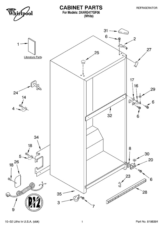 Diagram for 3XARG477GF06