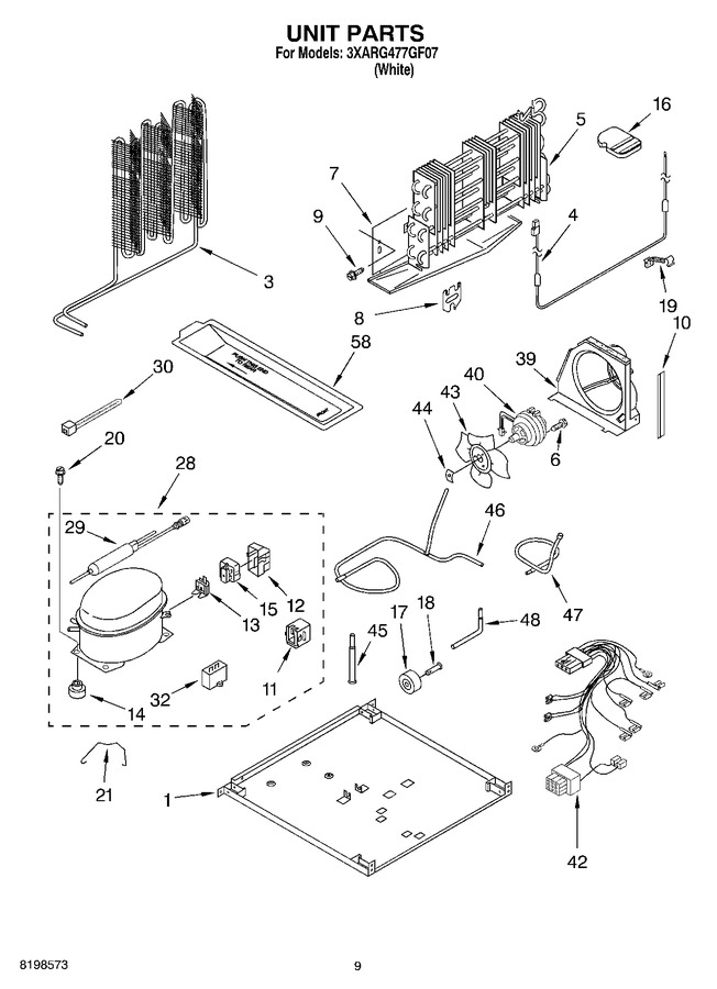 Diagram for 3XARG477GF07
