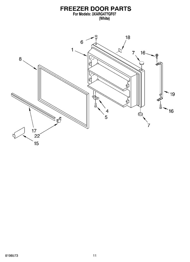 Diagram for 3XARG477GF07