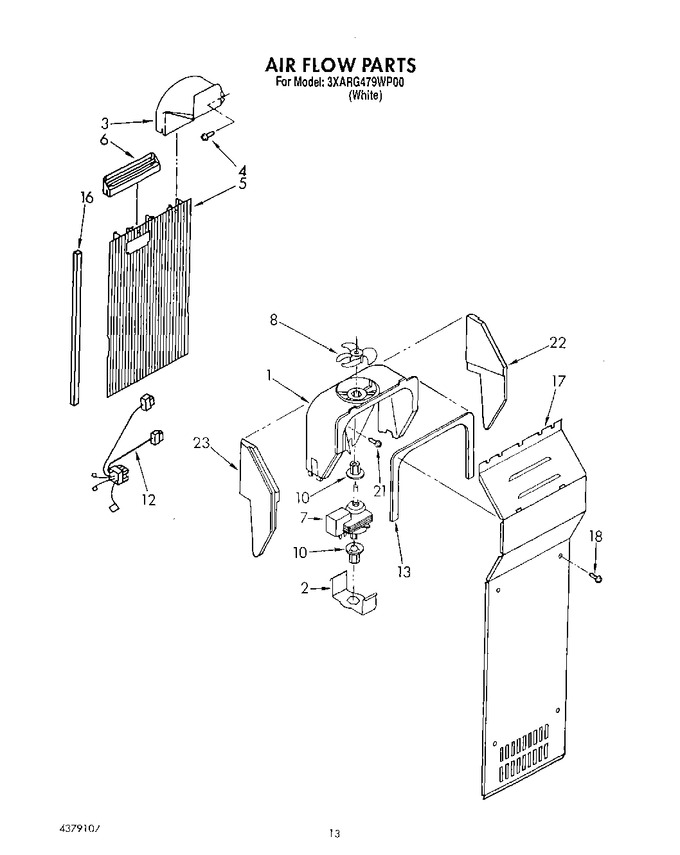 Diagram for 3XARG479WP00