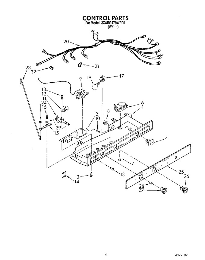 Diagram for 3XARG479WP00
