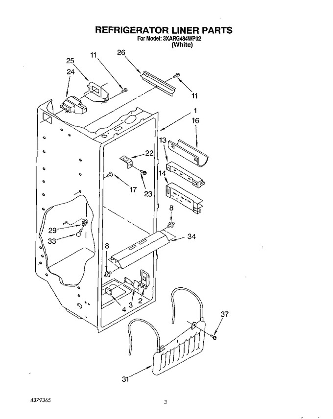 Diagram for 3XARG484WP02