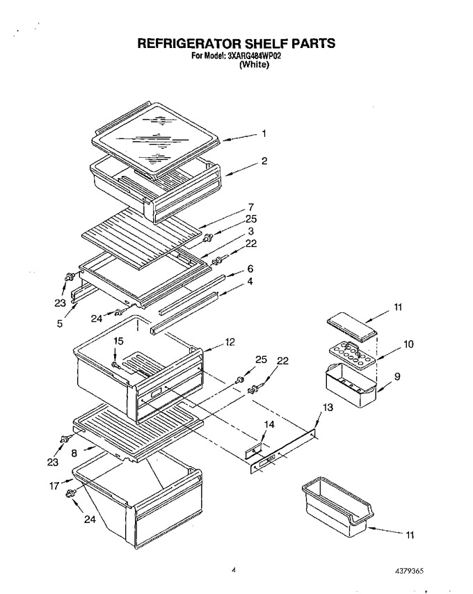 Diagram for 3XARG484WP02