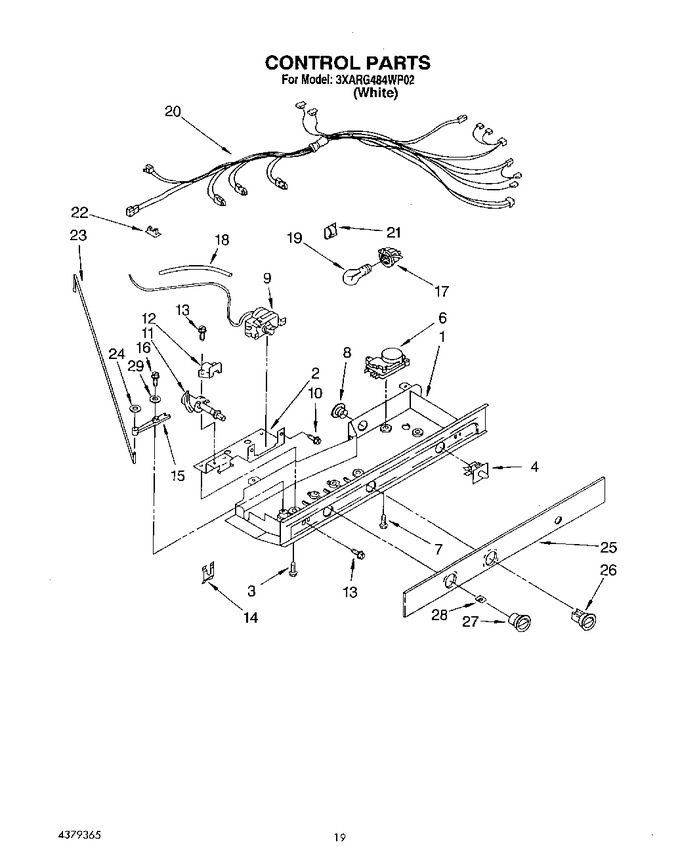 Diagram for 3XARG484WP02