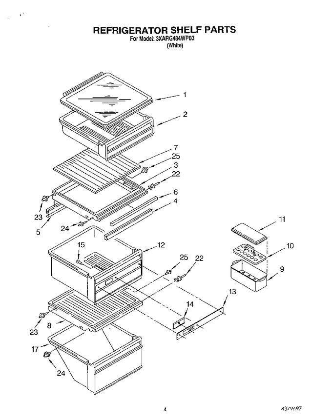 Diagram for 3XARG484WP03