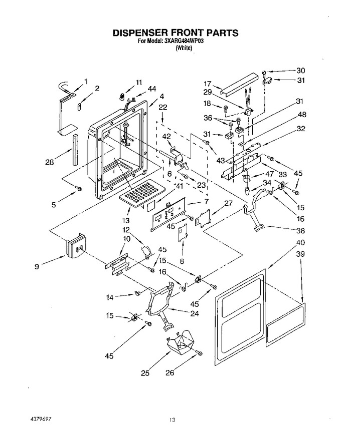Diagram for 3XARG484WP03