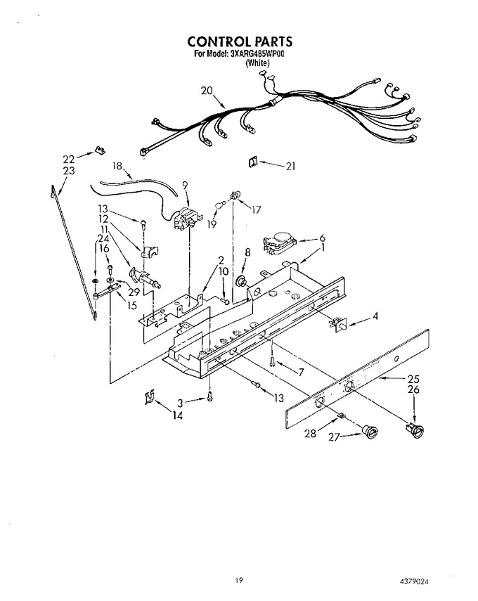 Diagram for 3XARG485WP00