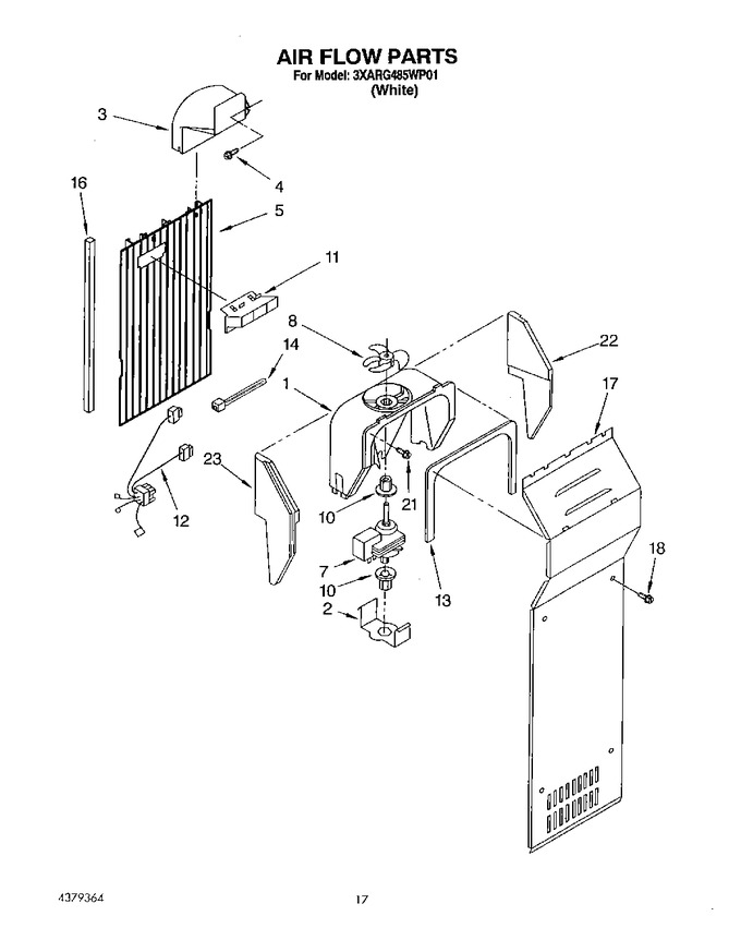 Diagram for 3XARG485WP01