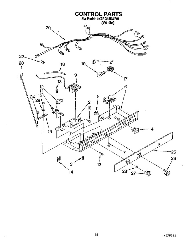 Diagram for 3XARG485WP01