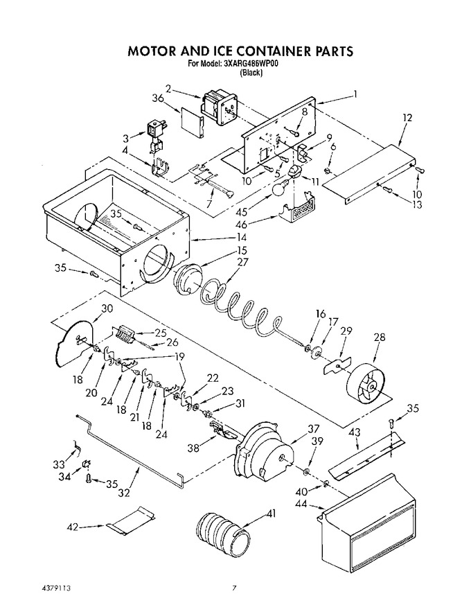 Diagram for 3XARG486WP00