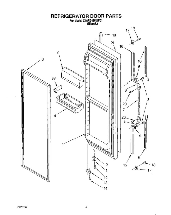 Diagram for 3XARG486WP01