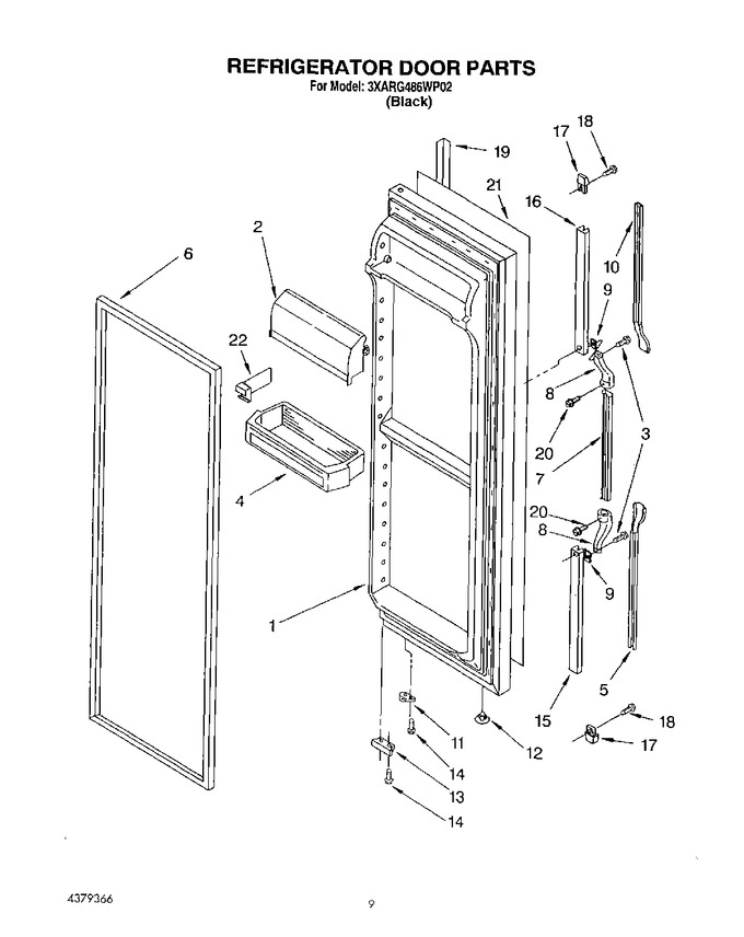 Diagram for 3XARG486WP02