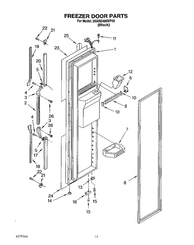 Diagram for 3XARG486WP02