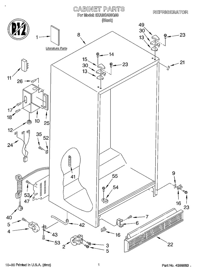 Diagram for 3XARG488G00