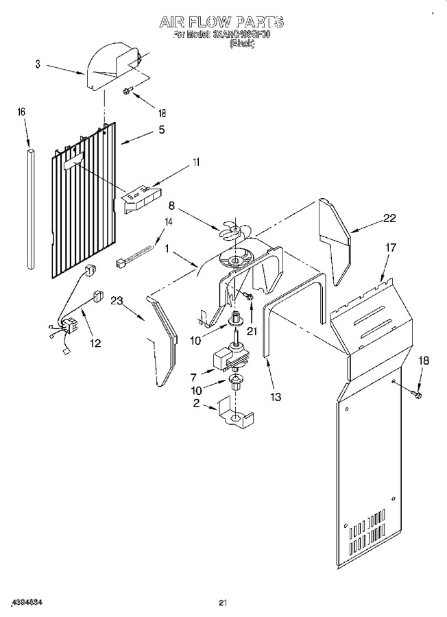 Diagram for 3XARG488GF00