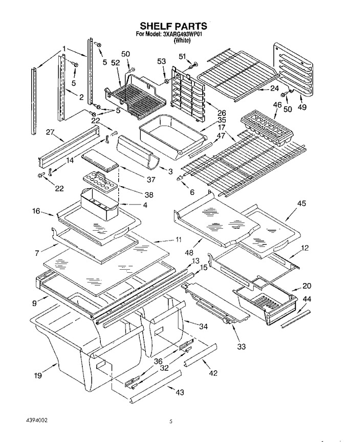 Diagram for 3XARG493WP01