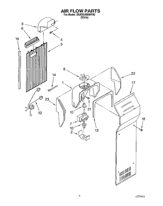 Diagram for 3XARG496WP00