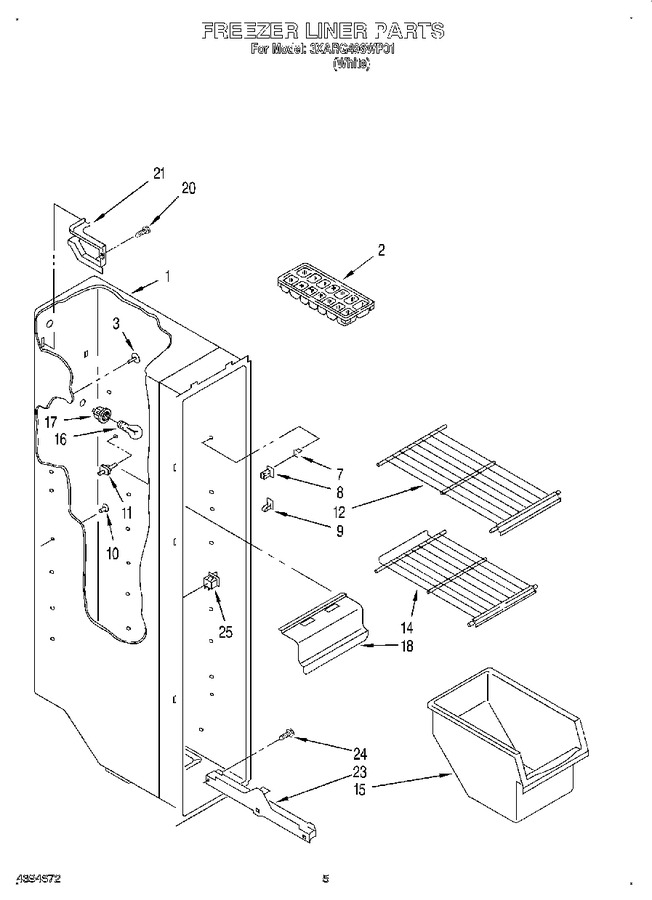 Diagram for 3XARG496WP01