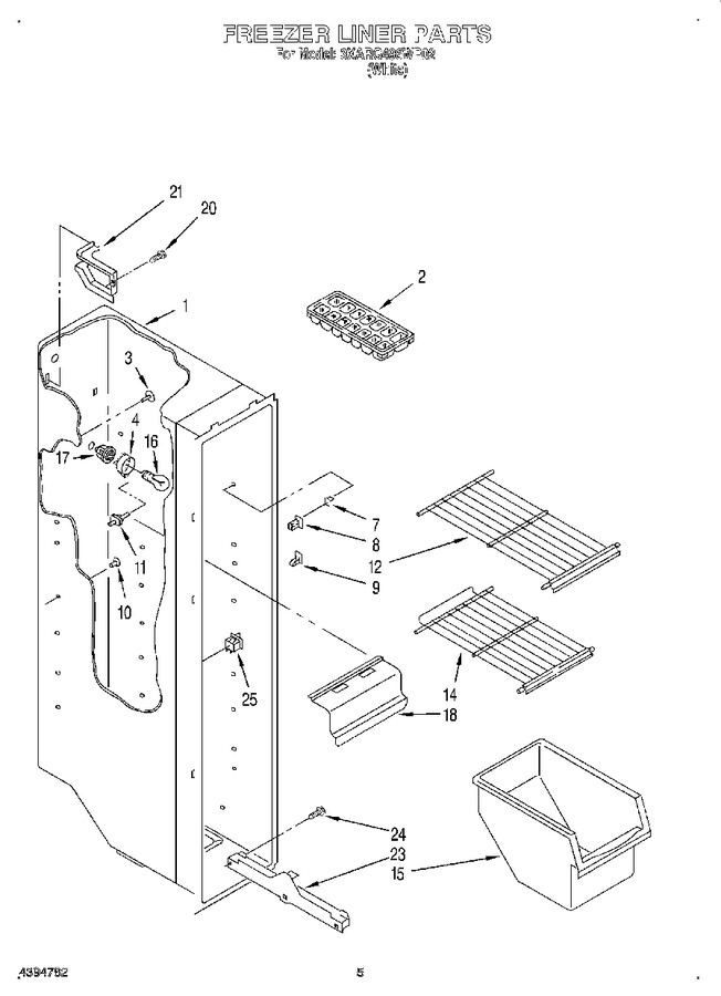 Diagram for 3XARG496WP02